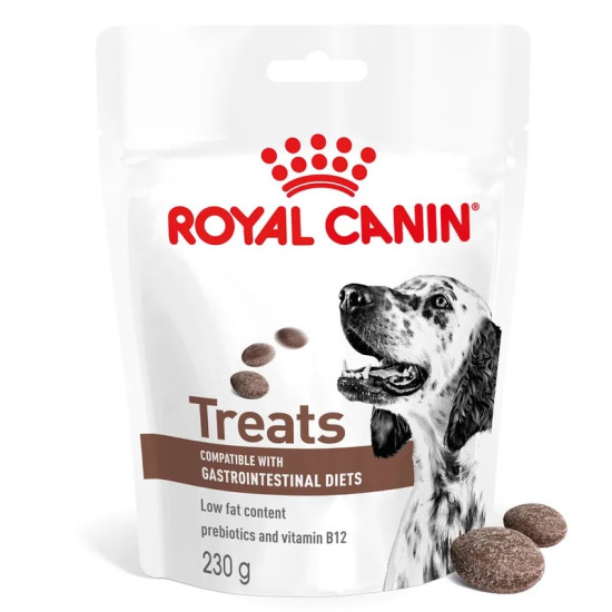 Royal Canin Gastrointestinal Snacks – Recompense Funcționale pentru Câini cu Probleme Digestive, 230 g